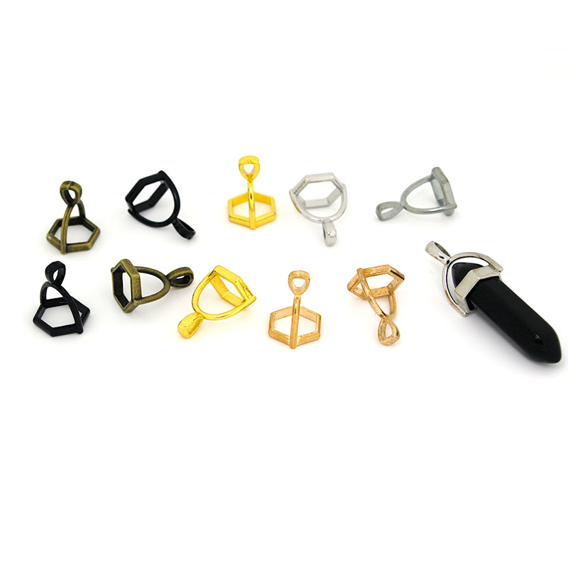 Jewelry Making Name - 20 piezas tapa de piedra preciosa