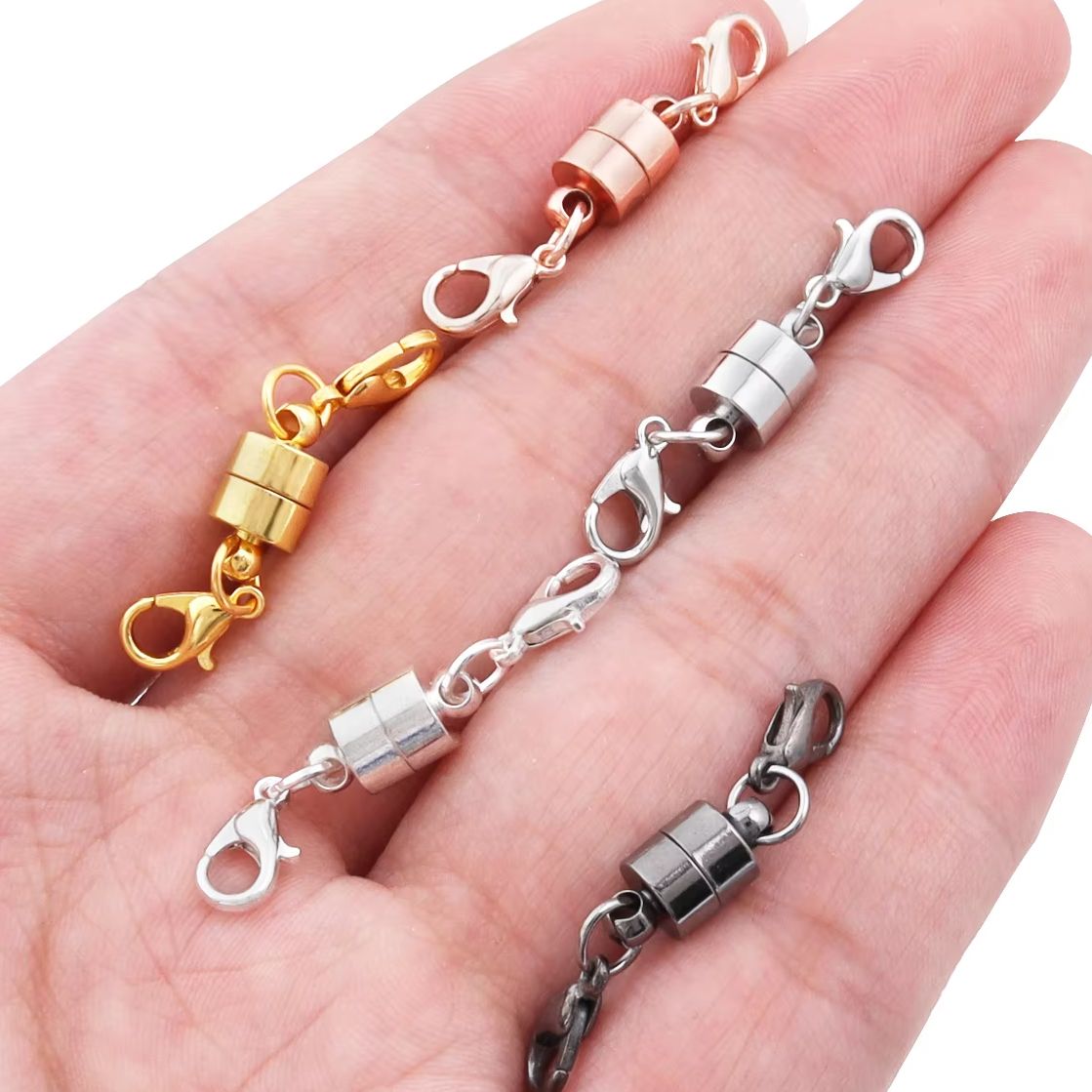 Jewelry Making Necklaces - 5 set/lote de cierres magnéticos con