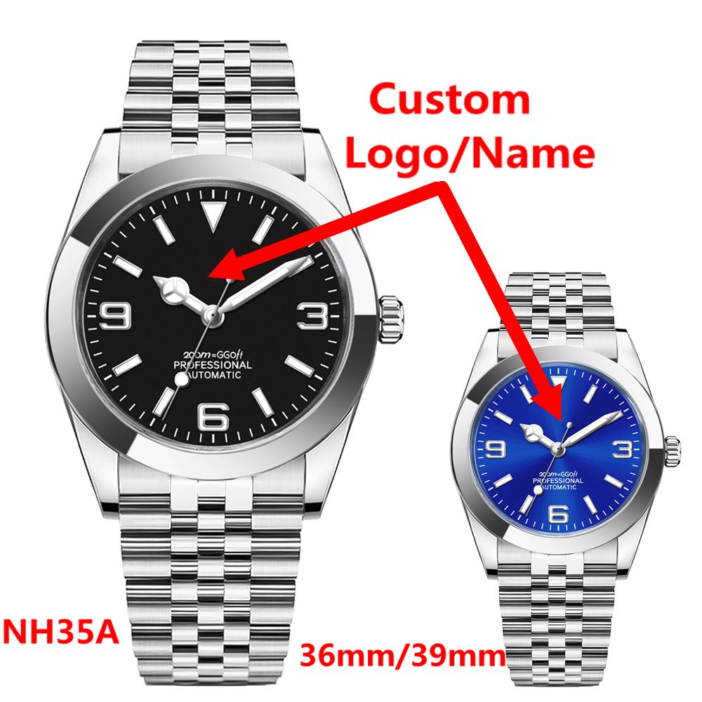 Making Custom Jewelry - Reloj NH35 de Lujo con Logotipo