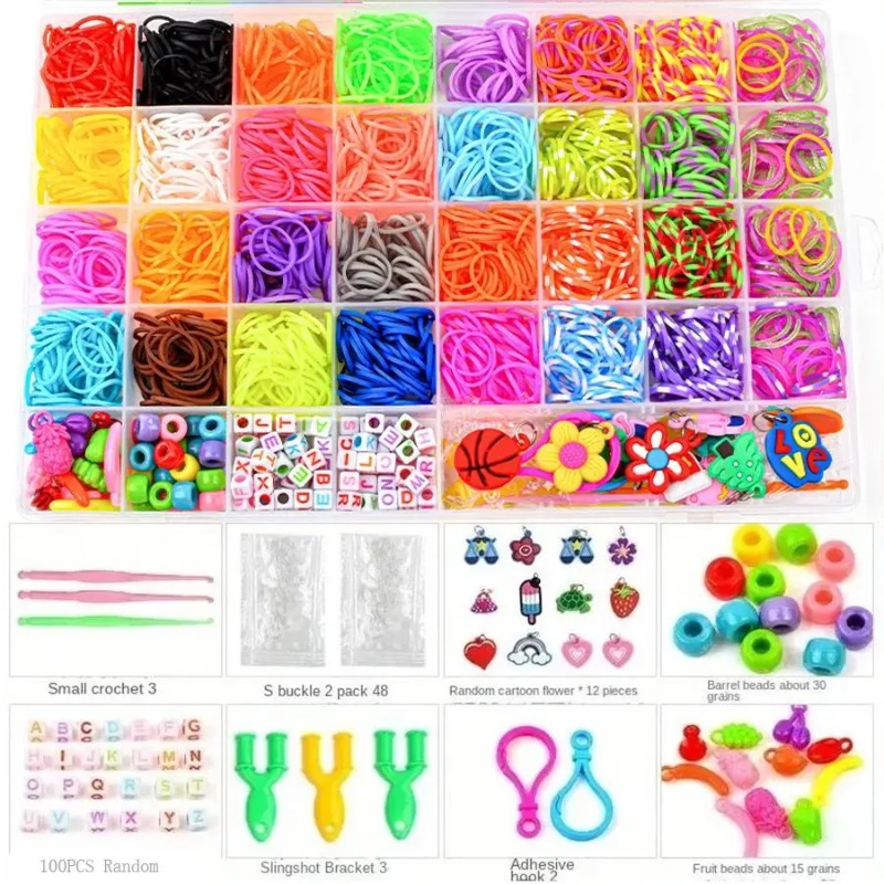 Jewelry Making Diy Kit - 4300+ Piezas de Bandas Elásticas de