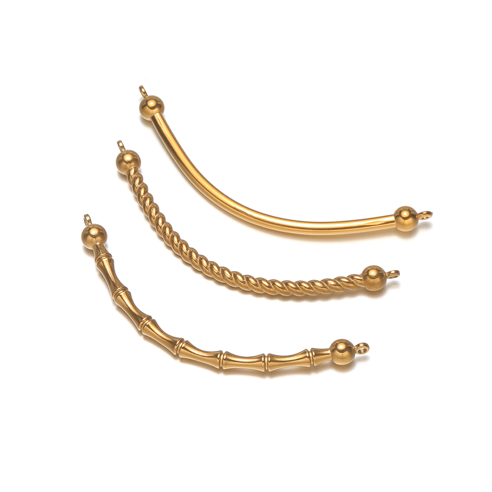 Jewelry Making Youtube - 5 piezas de conectores de tubo
