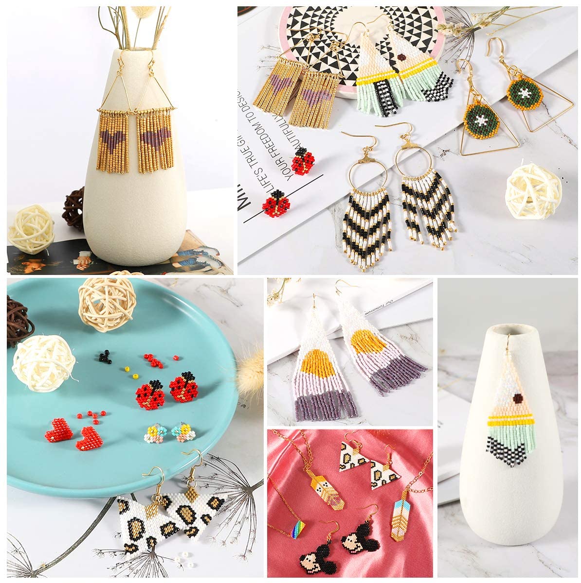 Cuentas de semilla de vidrio d - Seed Bead Tube reseña y precio