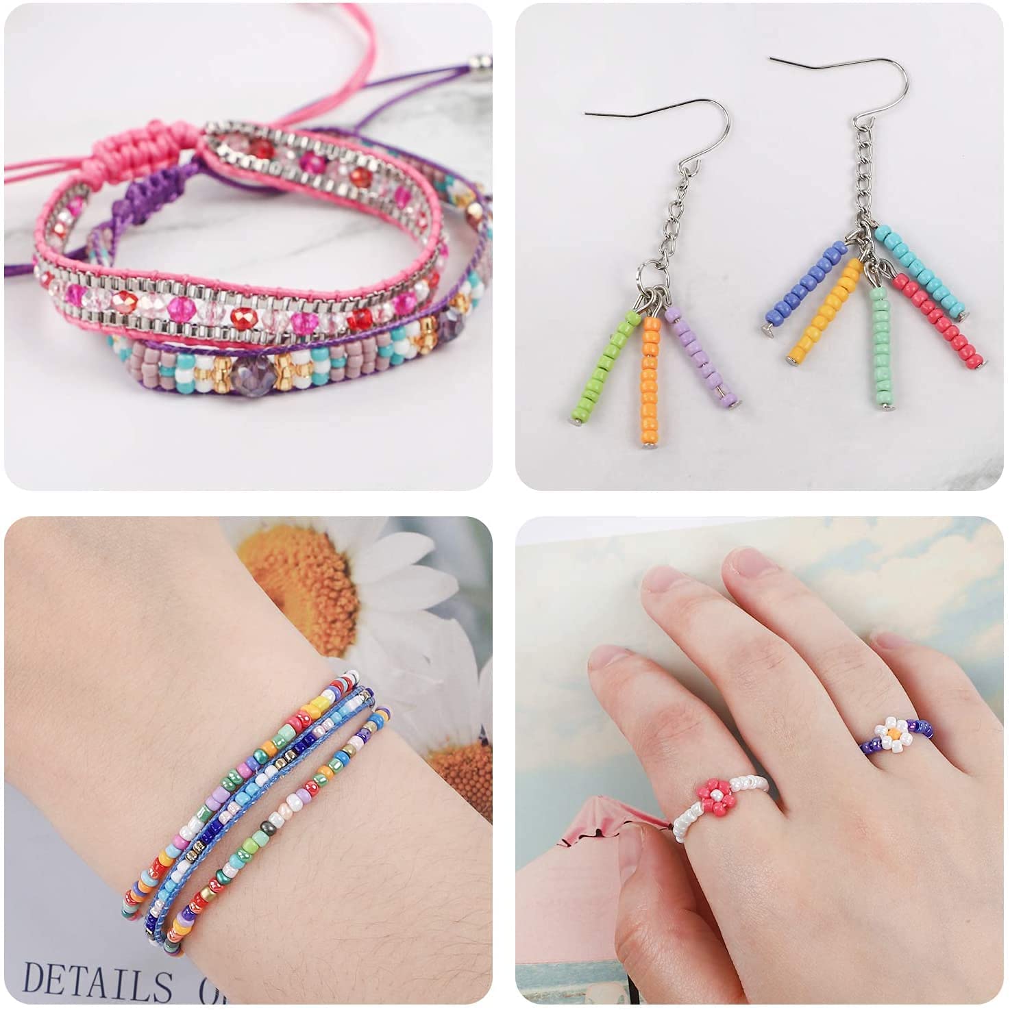 Cuentas de semilla de vidrio d - Seed Bead Tube reseña y precio