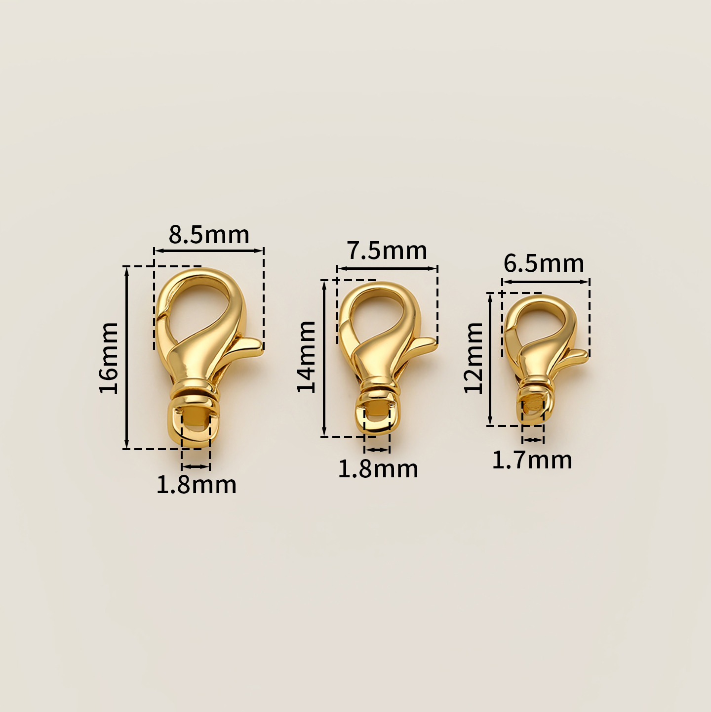 2 piezas de cierres giratorios - Jewelry Making Name reseña y precio