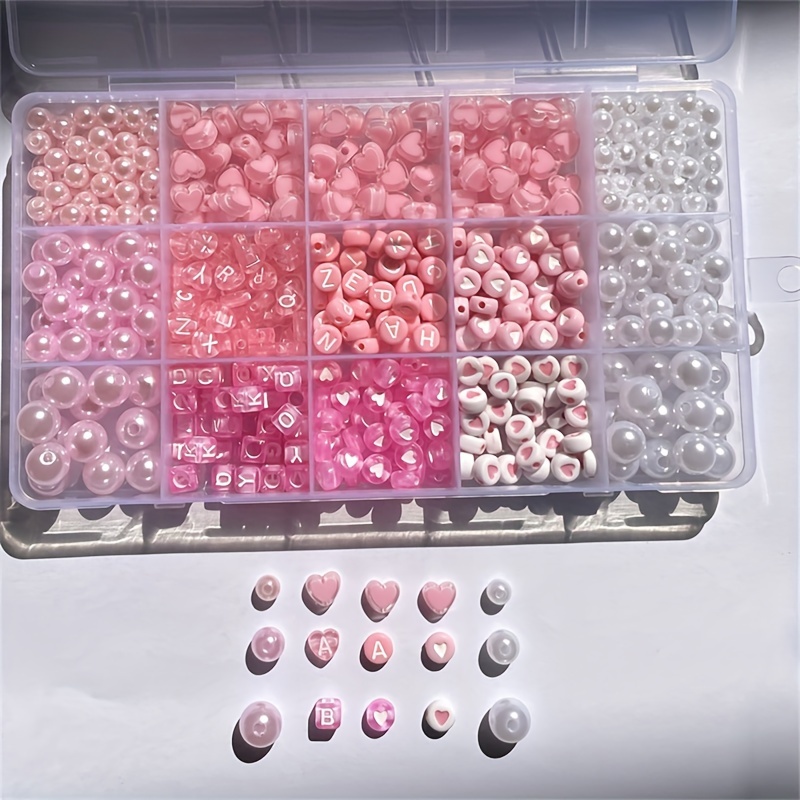 Caja de Alfabeto Rosa de 10 Pi - Jewelry Making Degree reseña y precio