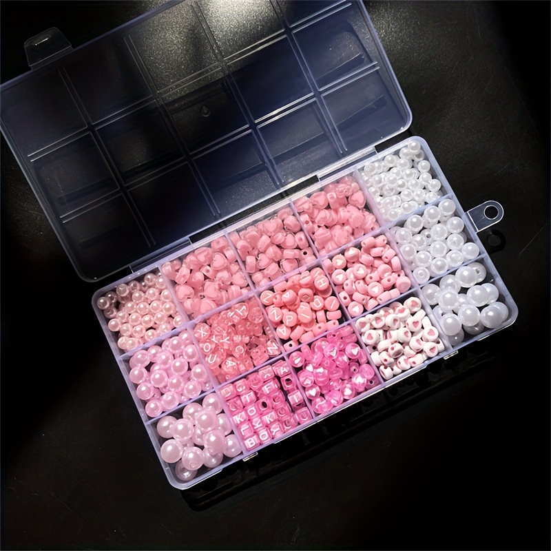 Caja de Alfabeto Rosa de 10 Pi - Jewelry Making Degree reseña y precio