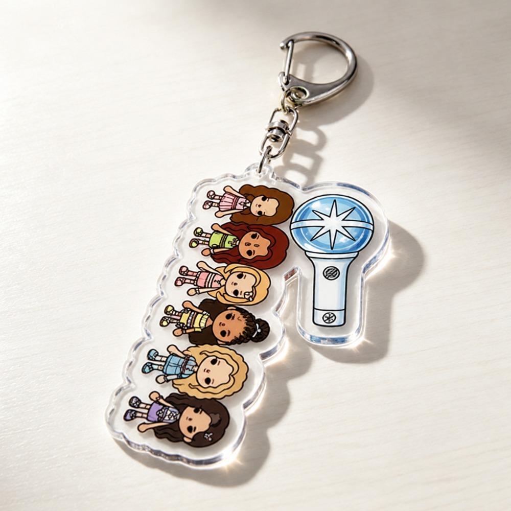 Llavero K-pop Katseye, Accesor - Jewelry Making Ideas reseña y precio