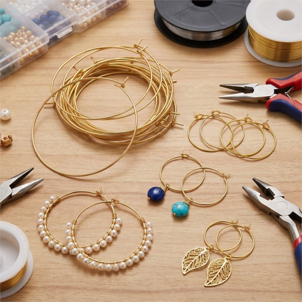50 Piezas de Aros de Acero Ino - Jewelry Making Rings reseña y precio