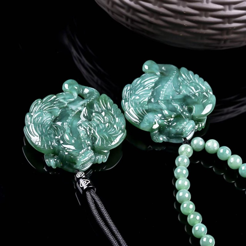 Colgante de Pixiu con Apsaras  - Jewelry Making Necklaces reseña y precio