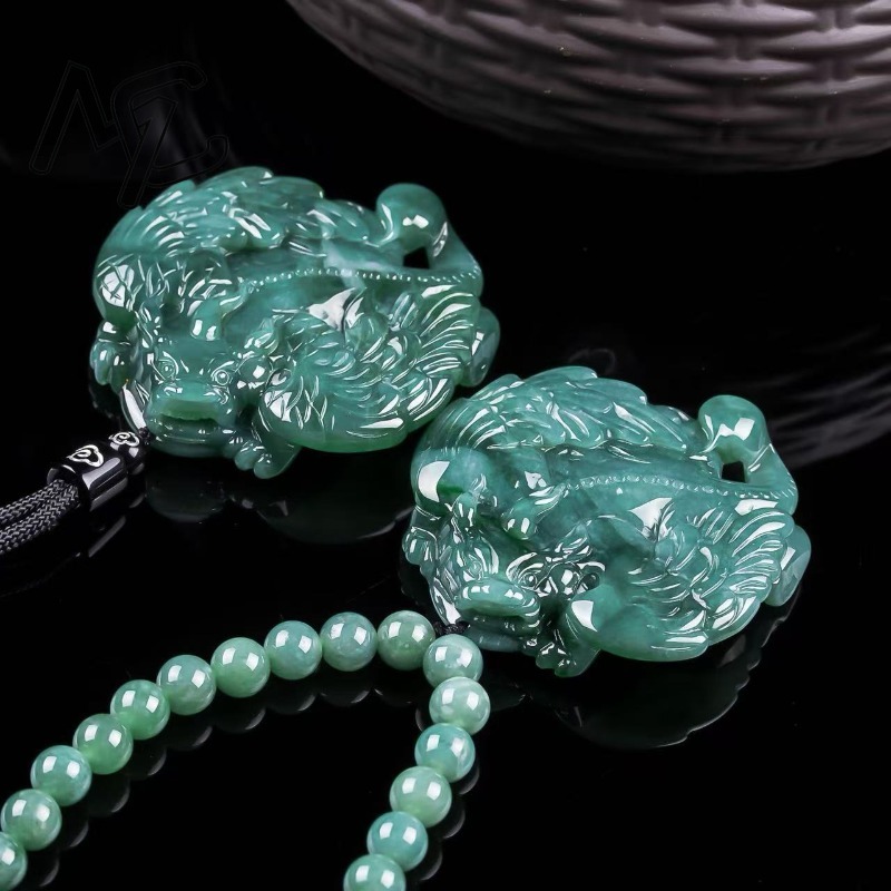 Colgante de Pixiu con Apsaras  - Jewelry Making Necklaces reseña y precio