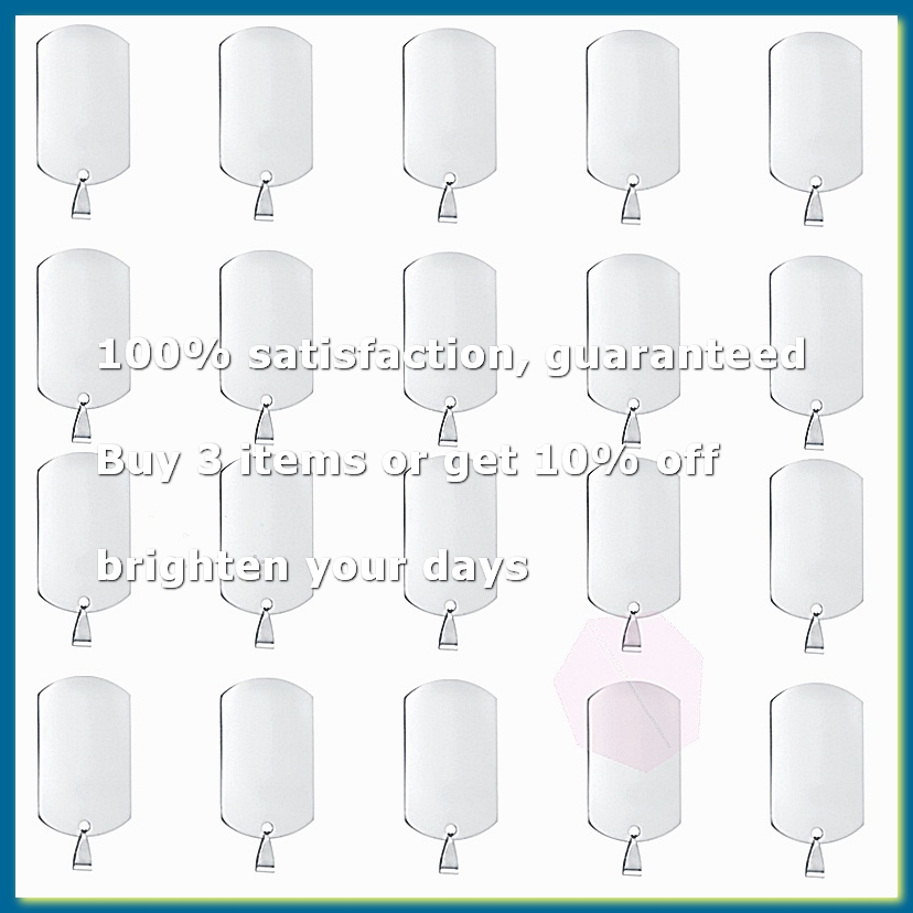 20 Piezas de Placas de Acero I - Jewelry Making Tools Names reseña y precio