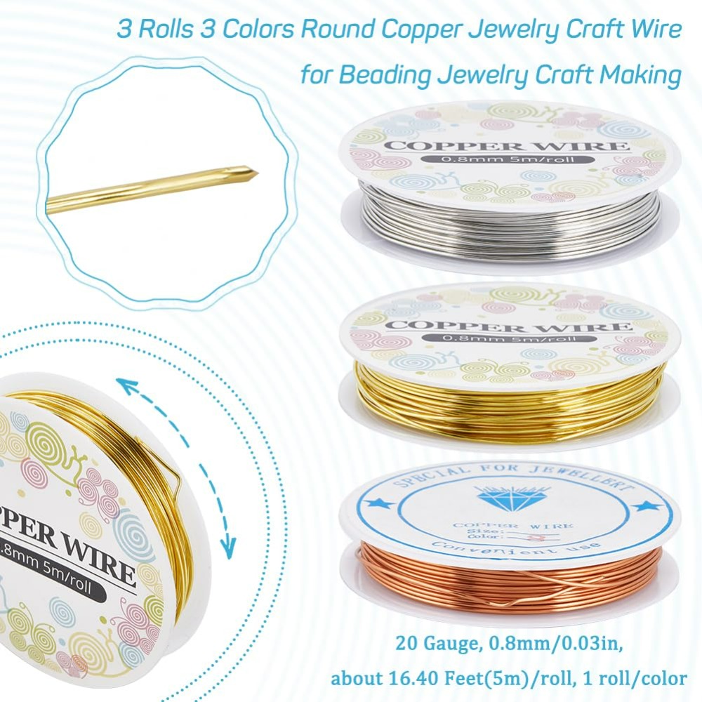 Alambre de cobre para joyería  - Jewelry Making Degree reseña y precio