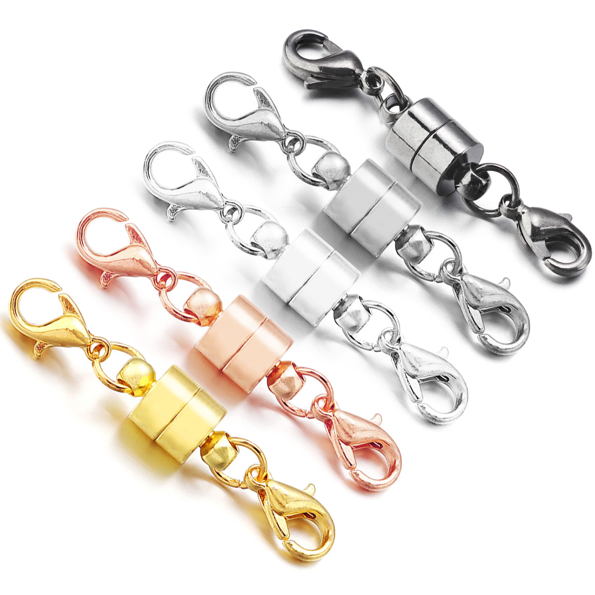 5 set/lote de cierres magnétic - Jewelry Making Necklaces reseña y precio