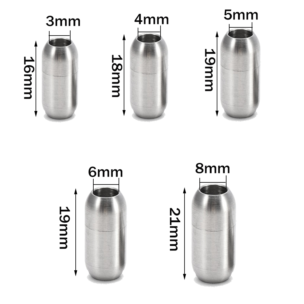 2 uds cierre magnético de acer - Jewelry Making Articles reseña y precio