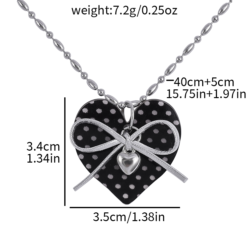 Collar con colgante de corazón - Jewelry Making Pendants reseña y precio
