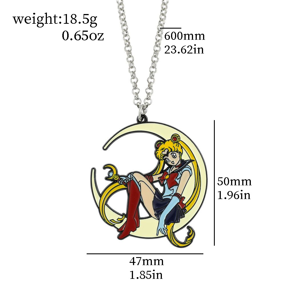 Collar de metal esmaltado con  - Jewelry Making Necklaces reseña y precio