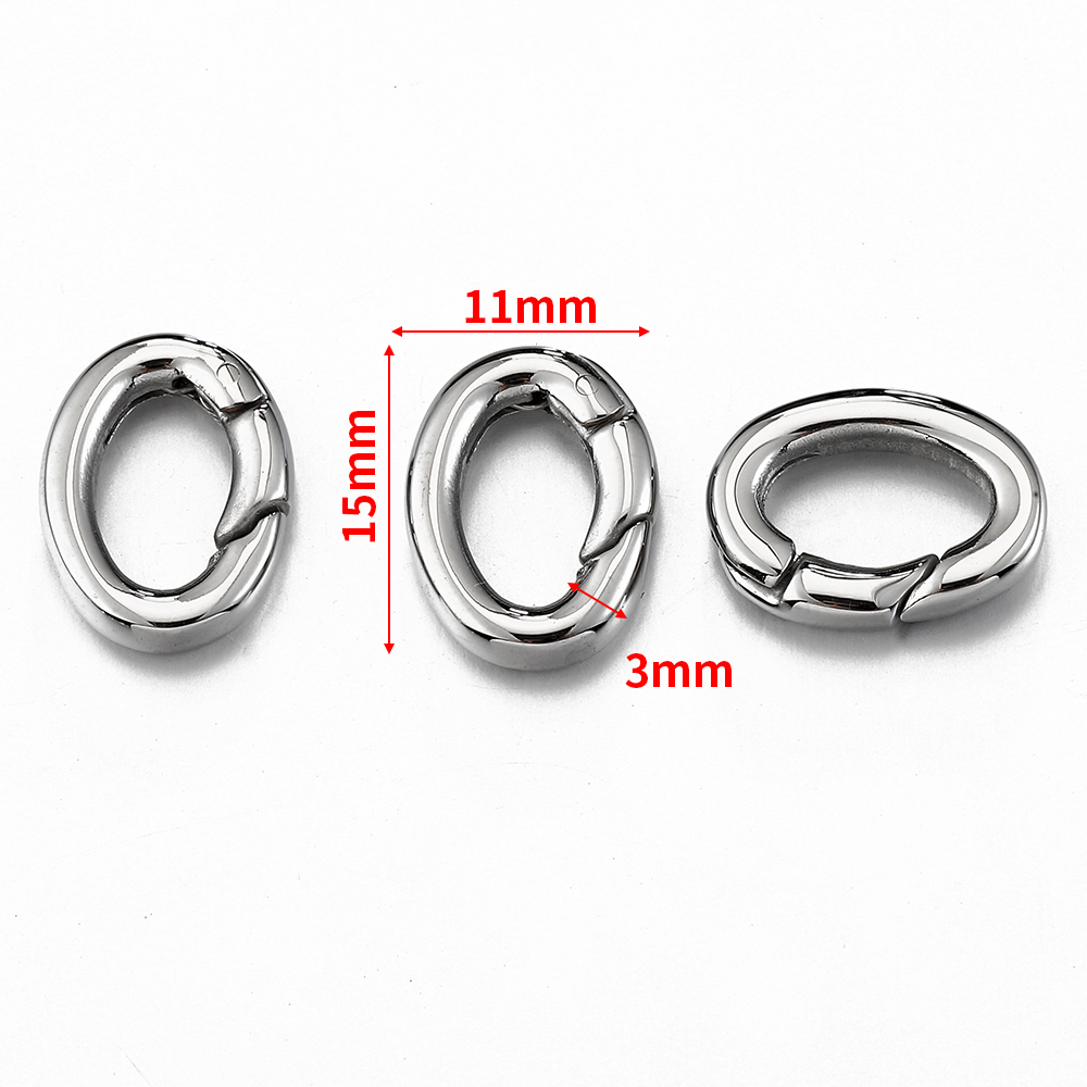 Cierre de langosta de acero in - Jewelry Making Rings reseña y precio