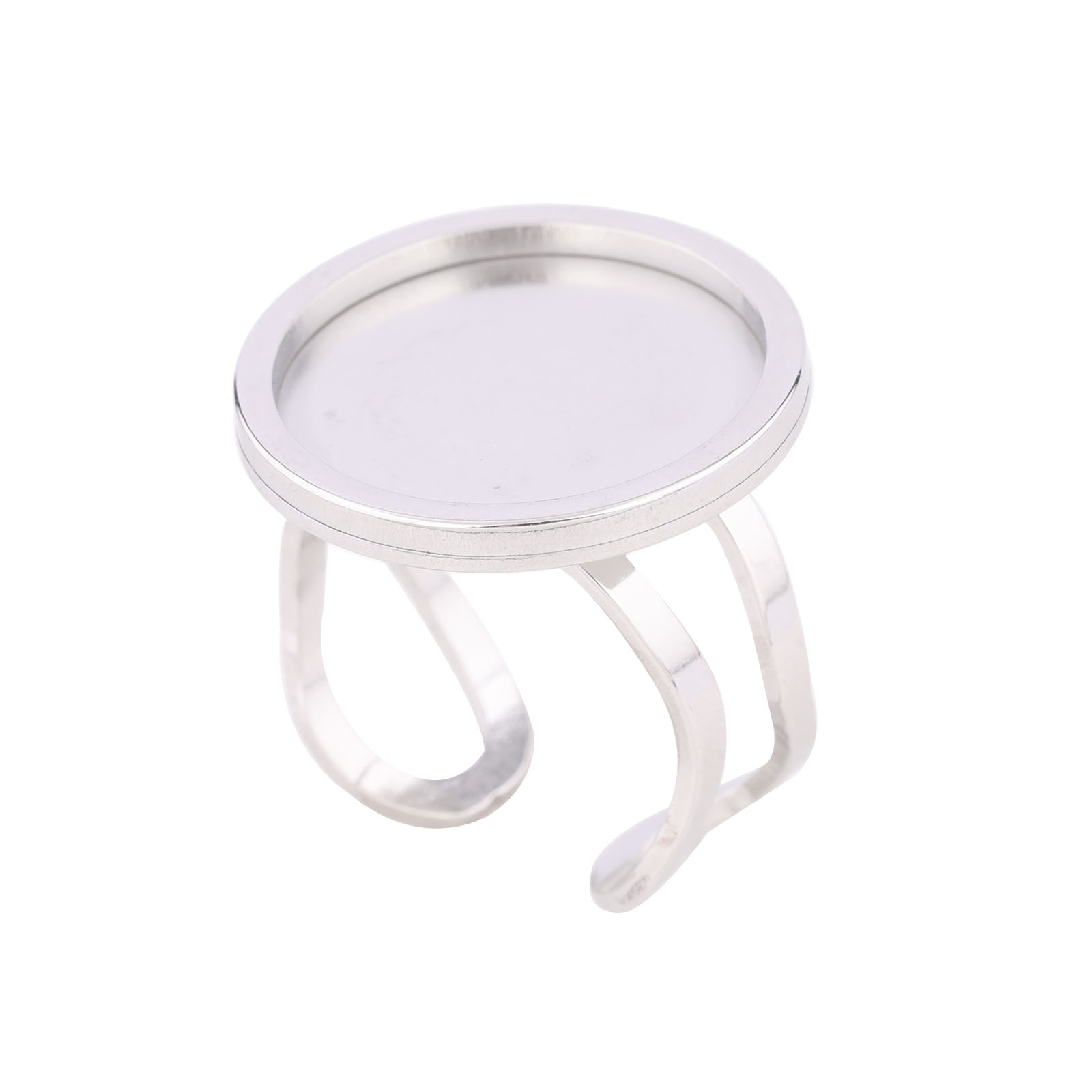 Anillo de cabujón redondo de 1 - Jewelry Making Degree reseña y precio