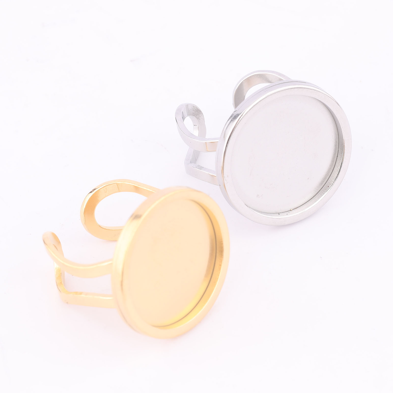 Anillo de cabujón redondo de 1 - Jewelry Making Degree reseña y precio