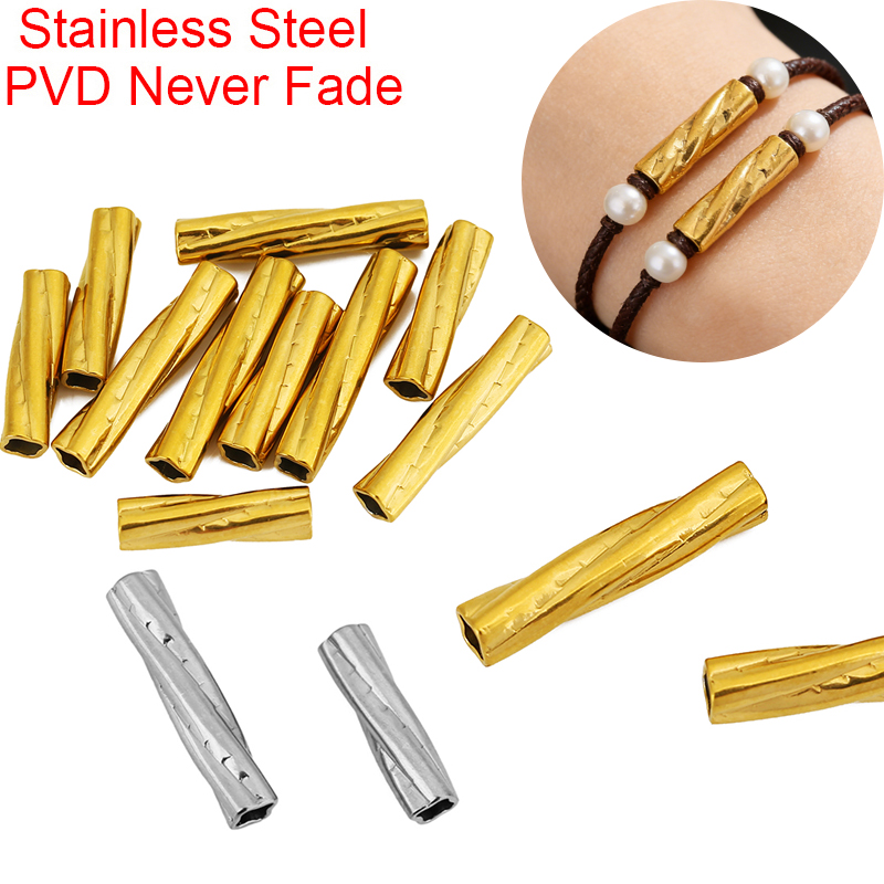 10 piezas de cuentas de tubo d - Jewelry Making Youtube reseña y precio